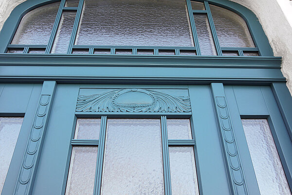 Jugendstil Haustür Oberlicht