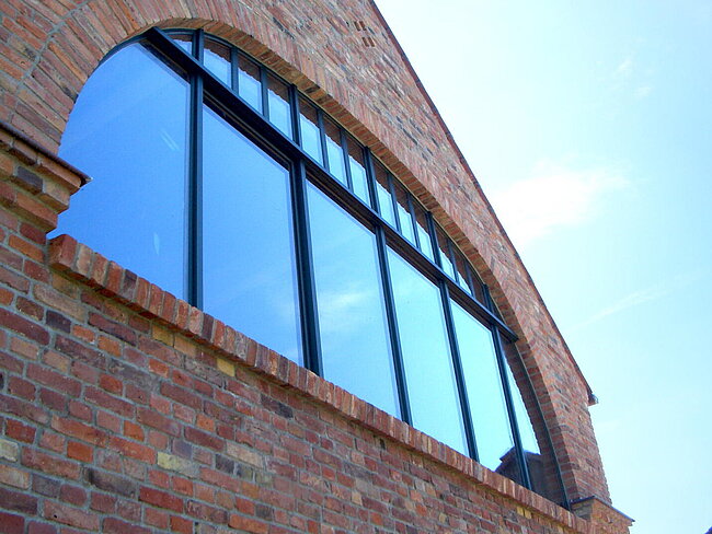 Korbbogenfenster Nah Korbbogenfenster Nah