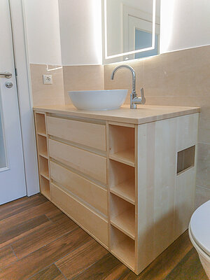 Unterschrank mit Waschschale