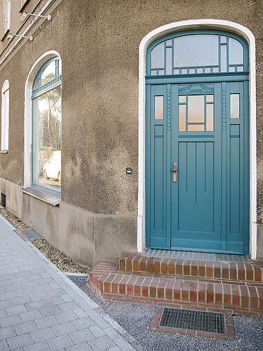 Jugenstil Haustür Schaufenster