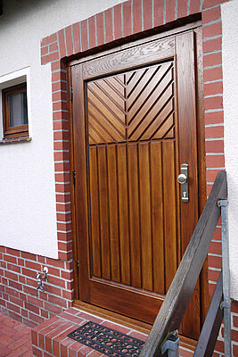 Eiche Haustür Mit Füllung