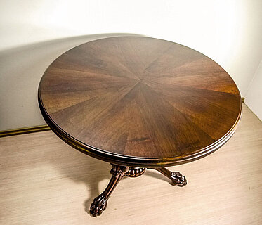 Tischplatte Kreuzfuge Restauration