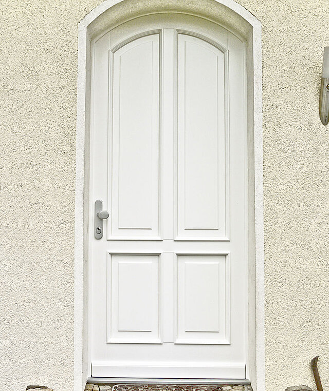 Korbbogentür weiß Korbbogentür weiß