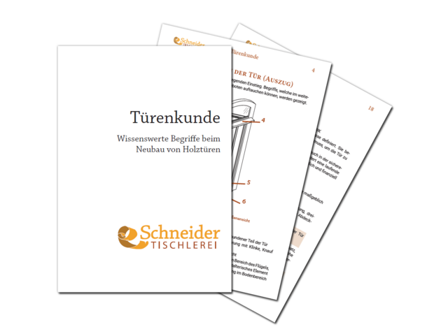 Türenkunde (schematisch)
