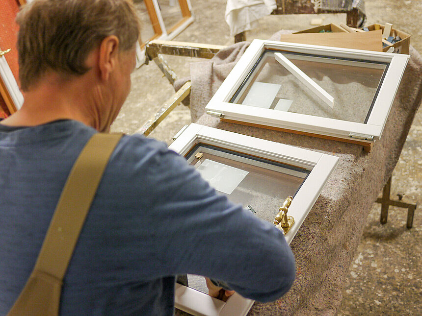 Holzfenster Herstellung bei Berlin