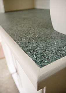 Arbeitsfläche Linoleum