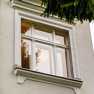 Kastenfenster Kapitelle