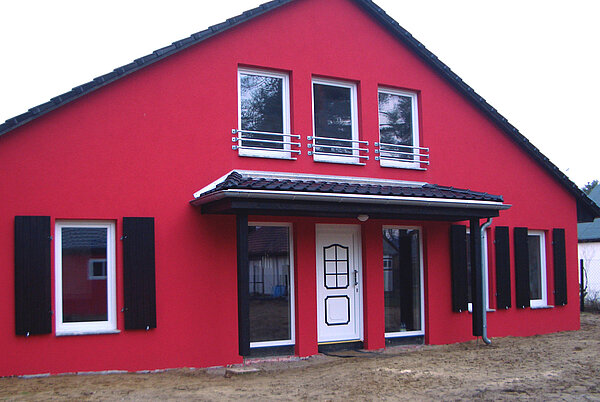 Fensterladen Rotes Haus