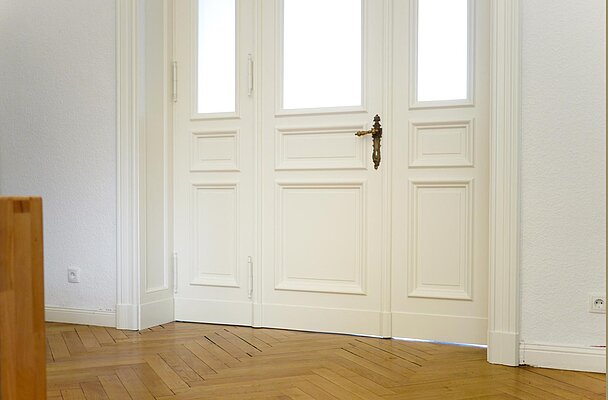 Unterer Bereich Innentür