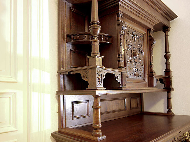 Oberteil Buffet Restaurariert Oberteil Buffet Restaurariert
